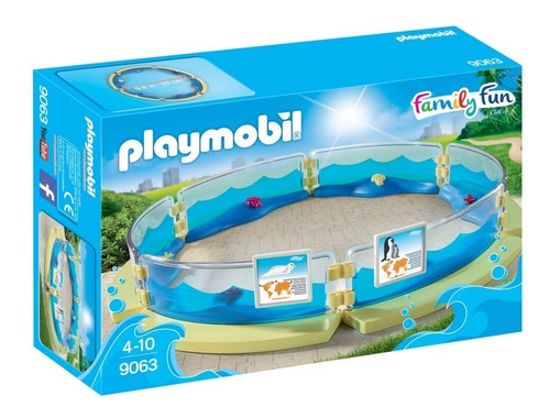 Brinquedo Playmobil Cercado Para Aquário Family Fun 9063