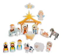Comprar Stickers Nacimiento Navidad Comestibles Oblea De Arroz