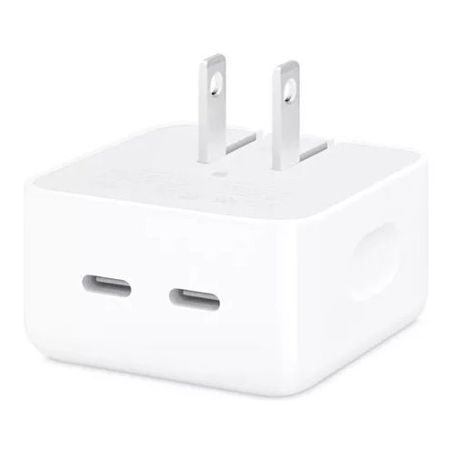 Cargador Rapido 35w Dual Port Para iPhone, Macbook, iPad