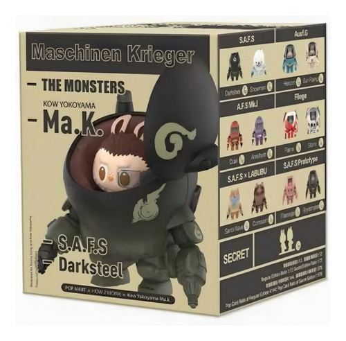 Labubu Maschinen Krieger Pop Mart. Modelo Bryophytes New (Usado)