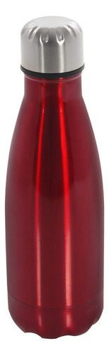 Garrafa Térmica Bebidas Quentes Geladas Inox 500ml Cor Vermelho