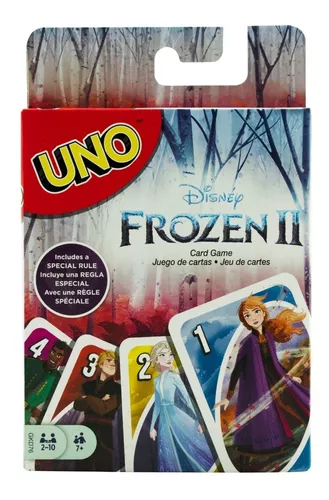 Uno Frozen 2 Cards Game Mattel Disney