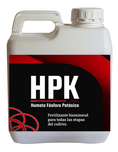 Fertilizante Humato Pk Urganic Floración Engorde Ph+ 1 L