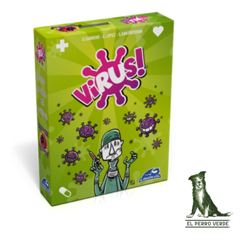 Virus (el Dragón Azul) - El Perro Verde Juegos De Mesa