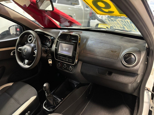 Renault Kwid 2019 1.0 Flex Intense Manual Completo Branco