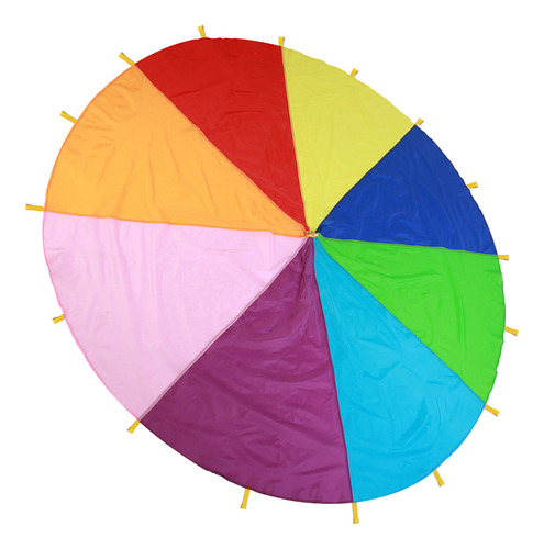 Juego De Paracaídas Para Niños, Multicolor, Arcoíris, Para N