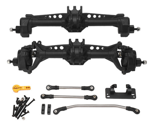 Set De Ejes Rc Crawler De Aluminio Para Eje Delantero Y Eje