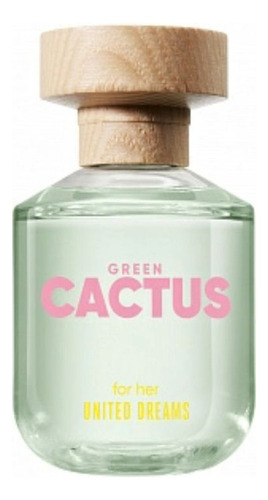 United Dreams Green Cactus Benetton Edt 80 Ml Para Mujer