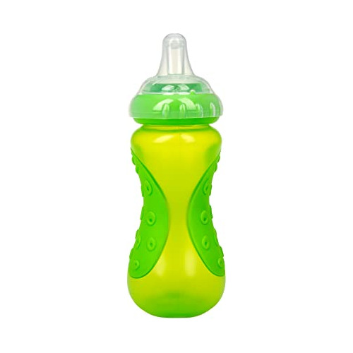 Vaso Deportivo Para Sorber Nuby No Spill (azul/verde/naranja