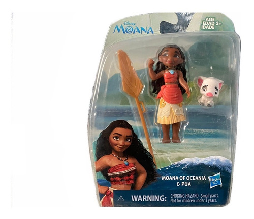 Figura Disney Moana En El Oceano Y Pua Hasbro