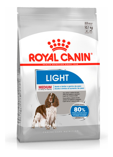 Ração Royal Canin Medium Light cão adulto 10.1kg