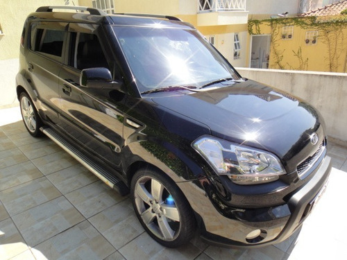 Kia Soul Ex 1.6 16v Flex Autom Completo 2011 Preto