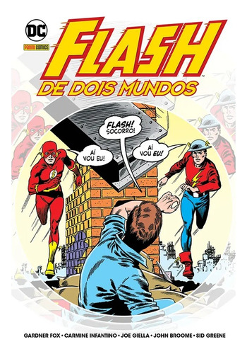 Flash De Dois Mundos - Dc Vintage - Panini