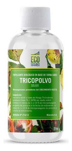 Tricopolvo Fertilizante 50g Ecomambo - Ramos Grow