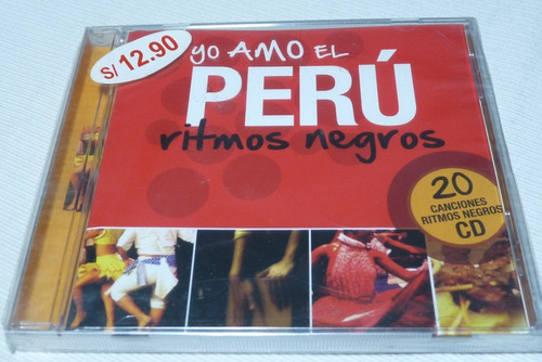Jch- Yo Amo El Peru Ritmos Negros 20 Canciones Nuevo Cd