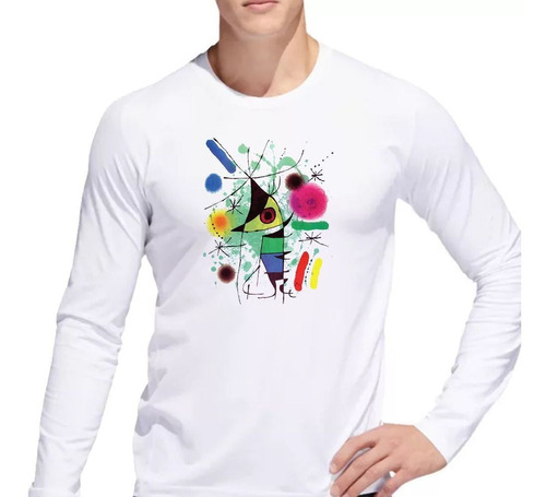 Remera De Hombre Joan Miro Obras Arte Fish Pez Ml