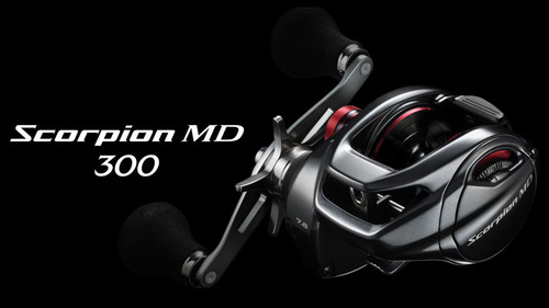 Nova Carretilha Shimano Scorpion Md 300xglh Lançamento 2025