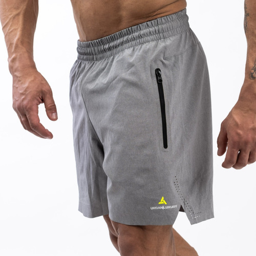 Short Hombre Microfibra Gris - Shmicro F