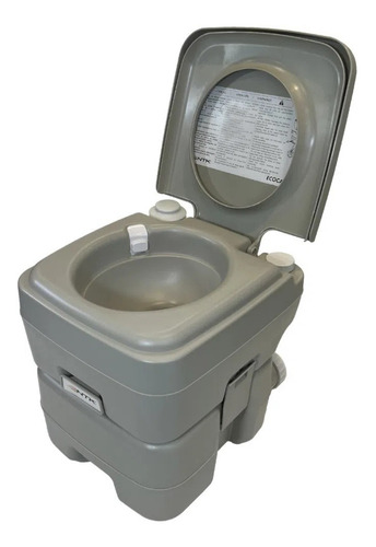 Banheiro Químico Vaso Portátil Ecocamp + Barraca Pampa Ntk