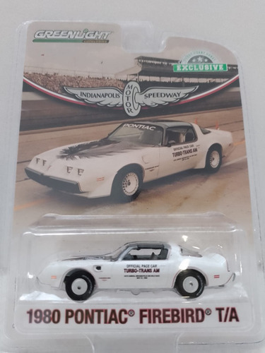 Blanco 1980 Pontiac Firebird T/a Escala 1 64 Marca Greenligh