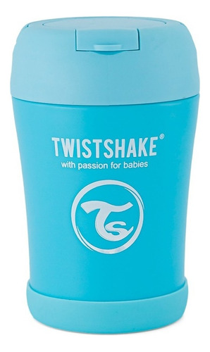 Contenedor Térmico Twistshake 350ml Azul Color Azul Pastel