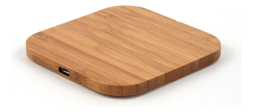 Alfombrilla De Carga W Wireless Charger Wood Pad Para Galaxy