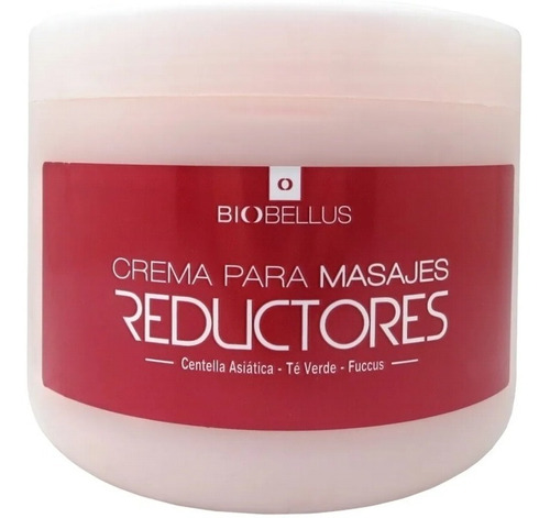 Crema Para Masajes Reductores Y Celulitis Biobellus 500grs