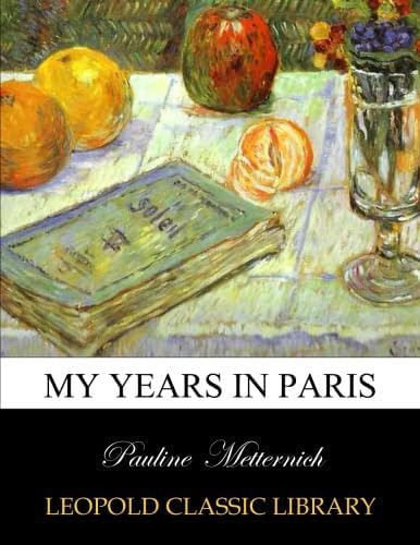 Libro:  My Years In Paris