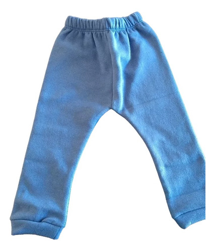 Pantalon Bebe Jogging Friza Invierno Nene Varon Marca Pachi Azul