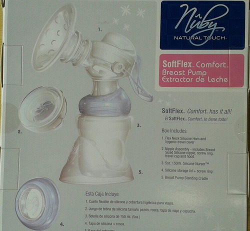 Saca Leche Extractor De Leche Materna Marca Nuby