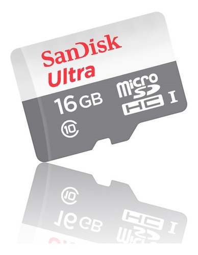 Tarjeta De Memoria Micro Sd 16gb Sandisk Original Clase 10