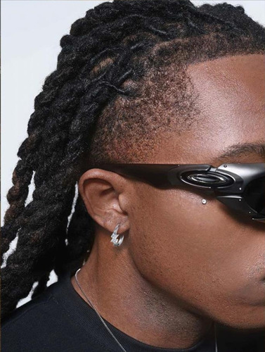 Pendientes De Hip Hop Lightning Para Hombres Y Mujeres