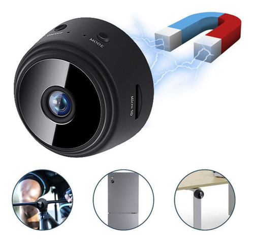 Mini Cámara A9 1080p Hd Ip App Control En Tiempo Real Wifi
