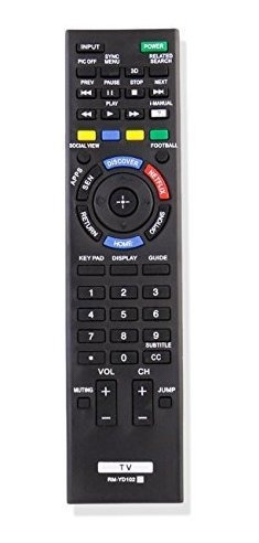 Reemplazo De Control Remoto Rm-yd102 Para Sony Tv Kdl-50w790