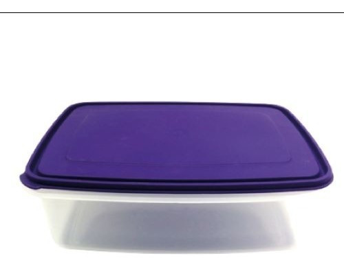 Imagen 2 de 3 de Contenedor Rectangular Plástico Con Tapa Hermética 9lts