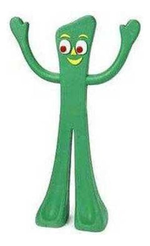 Gumby 9  Green Rubber Dog Toy