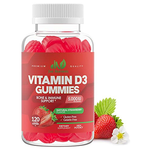 Vitamina D3 5000iu / 10,000iu Gummies Para Adultos Mfsjg