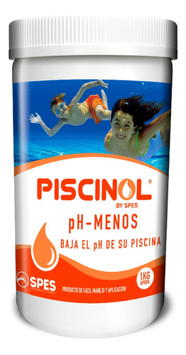 Ph Menos Baja Ph Para Piscina 1kg Piscinol