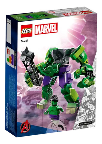 Lego Marvel Armadura Robótica De Hulk 76241