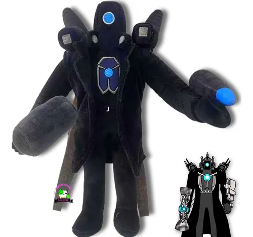 Titan Clockman Peluche Skibidi Toilet Exclusivo Multiverse