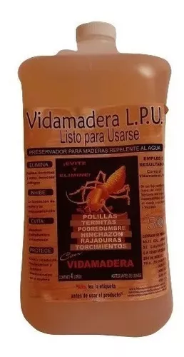 corriente familia comunicación Insecticida Para Madera Antipolilla | MercadoLibre 📦
