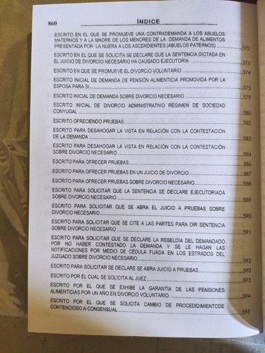 Imagen 9 de 10 de Formularios En Materia Familiar (leer Descripción)