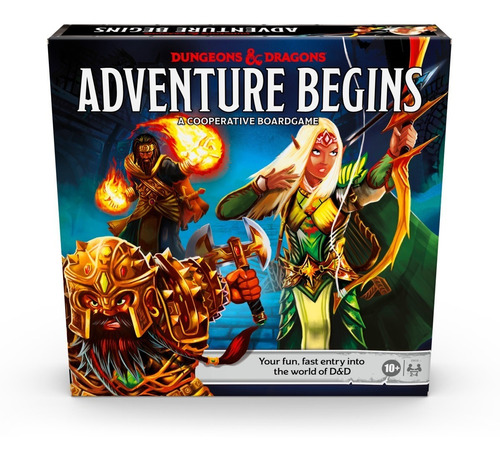 Juego De Mesa Hasbro Dungeons & Dragons Comienza La Aventura