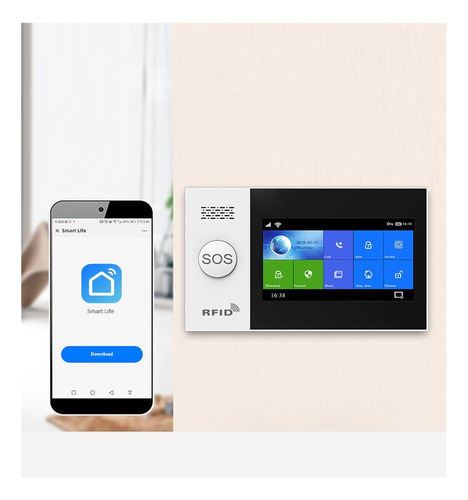 Pg107 Wifi Gsm Sistema De Alarma For El Soporte De Alarma