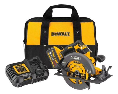 Sierra Circular Inalámbrica Dewalt Dcs578 60v 