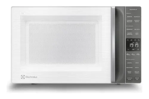 Micro-ondas Electrolux 36L Branco Efficient com Descongelamento A...