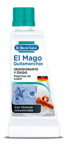 Quitamanchas Oxido El Mago Dr Beckmann 50 Ml