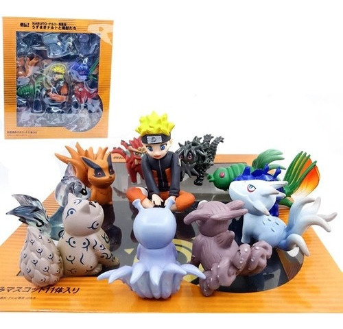 Naruto E 10 Bestas Com Cauda Boneca Raposa De Nove Caudas