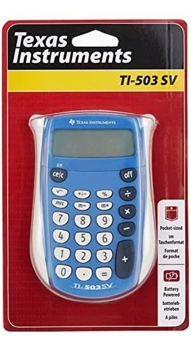 Calculadora De Bolsillo Texi503sv