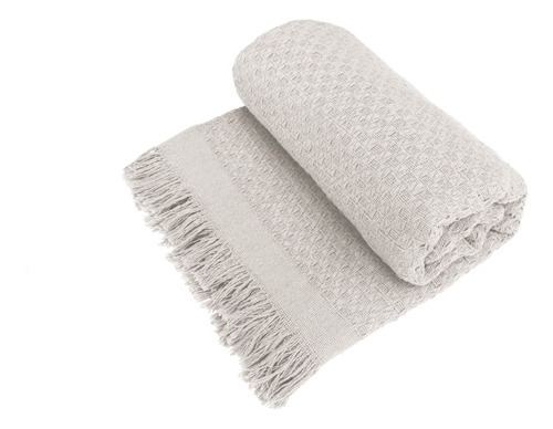 Imagem 2 de 4 de Manta Sofá Soft Chevron Luxo Algodão Frete Gratis P/ 5 Peças